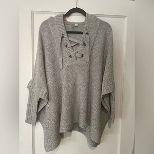 Alya Cape Style Sweater